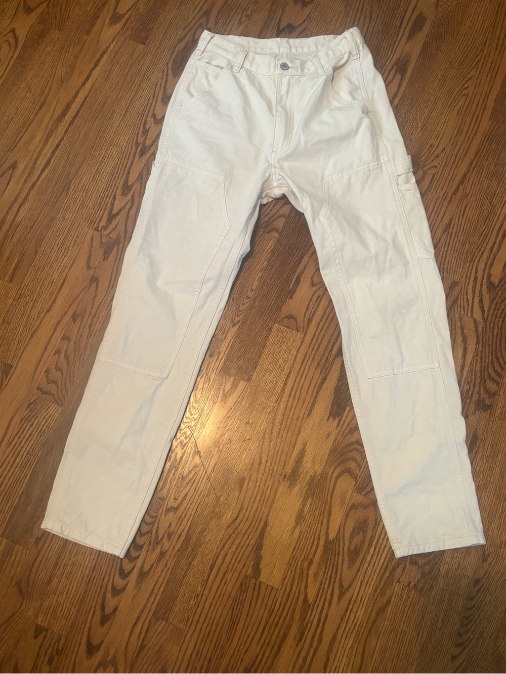 J. Galt Brandy Melville Cream Carpenter Pants Size M